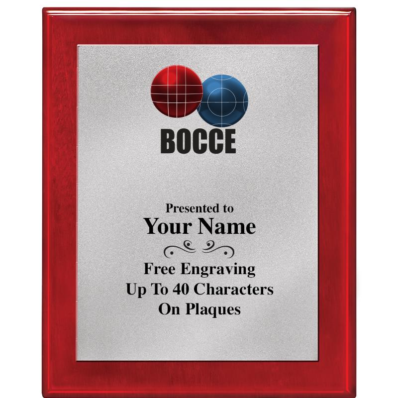 8X10 RW PIANO PLQ MATTE SV PLT