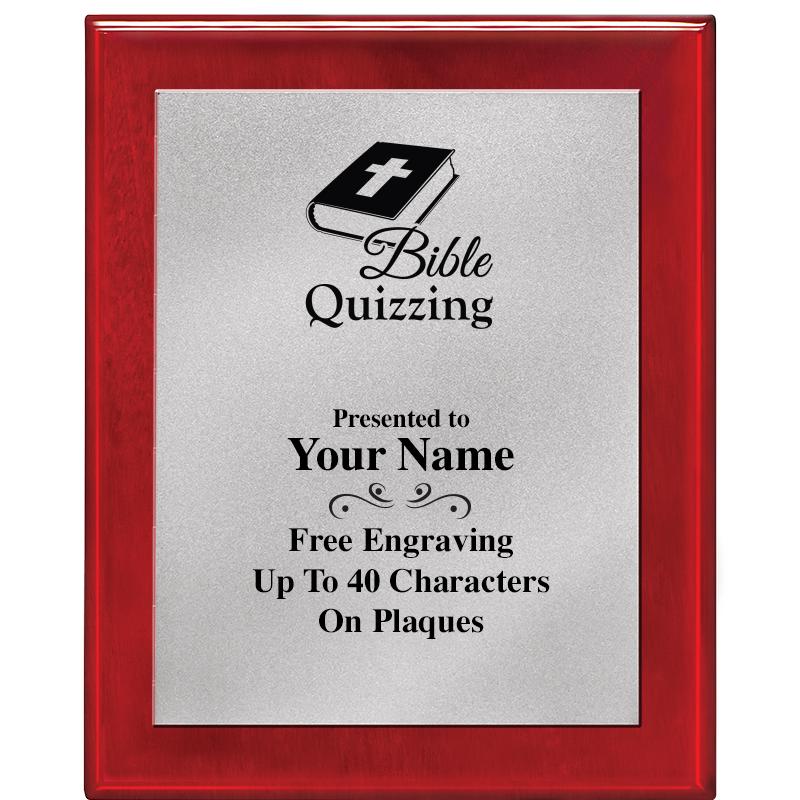 8X10 RW PIANO PLQ MATTE SV PLT