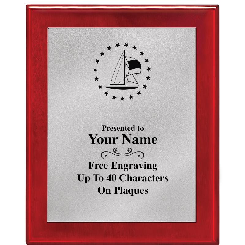 8X10 RW PIANO PLQ MATTE SV PLT