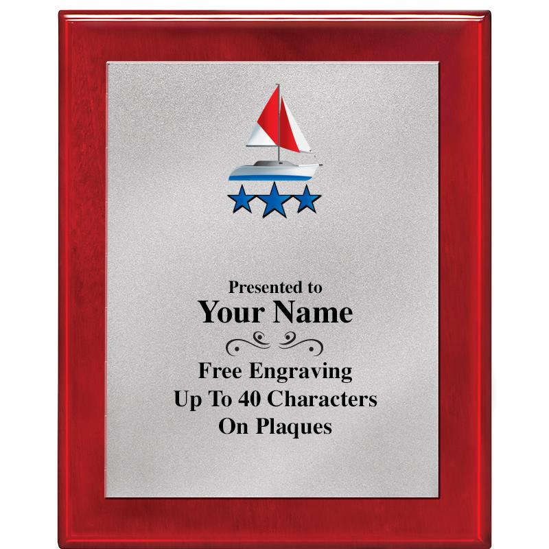 8X10 RW PIANO PLQ MATTE SV PLT