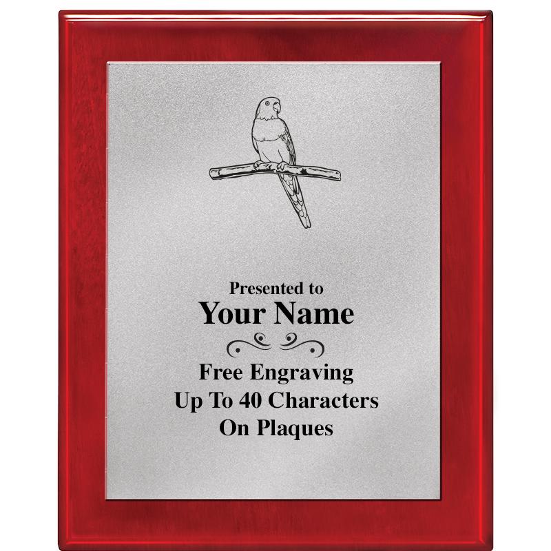 8X10 RW PIANO PLQ MATTE SV PLT