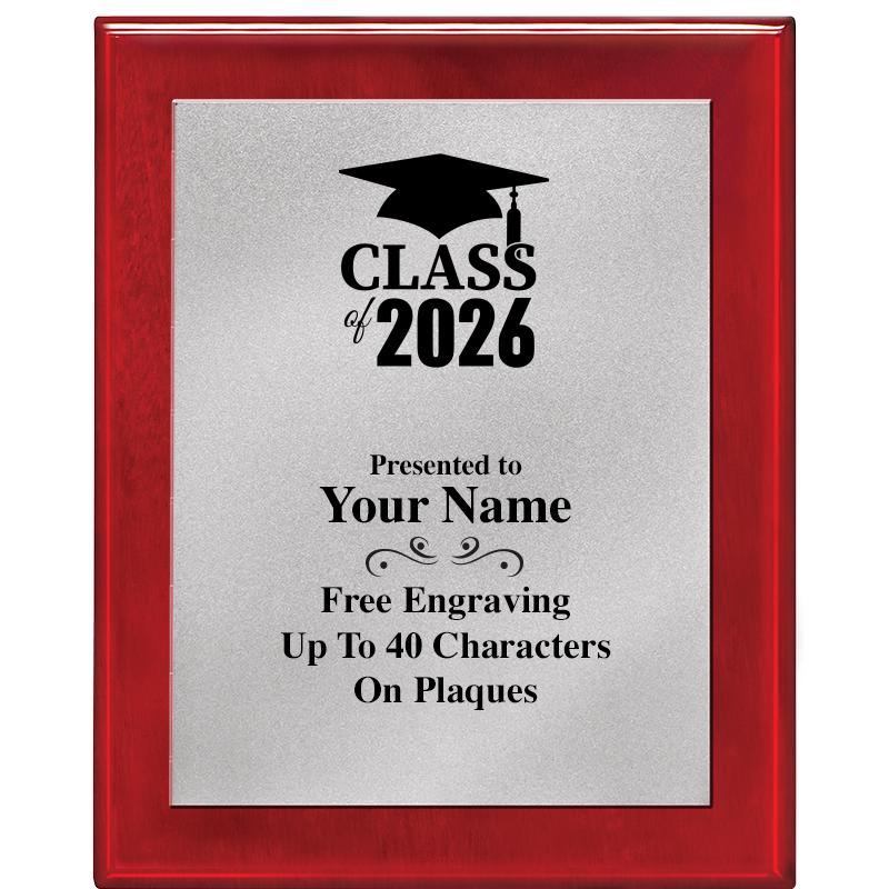 8X10 RW PIANO PLQ MATTE SV PLT