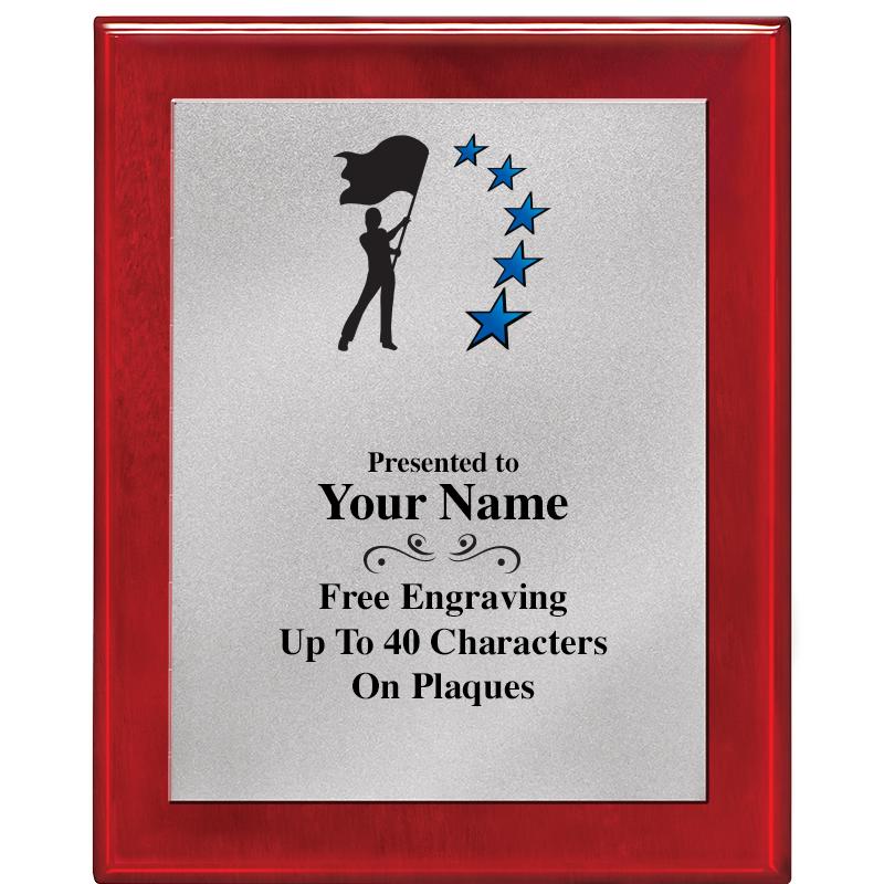 8X10 RW PIANO PLQ MATTE SV PLT