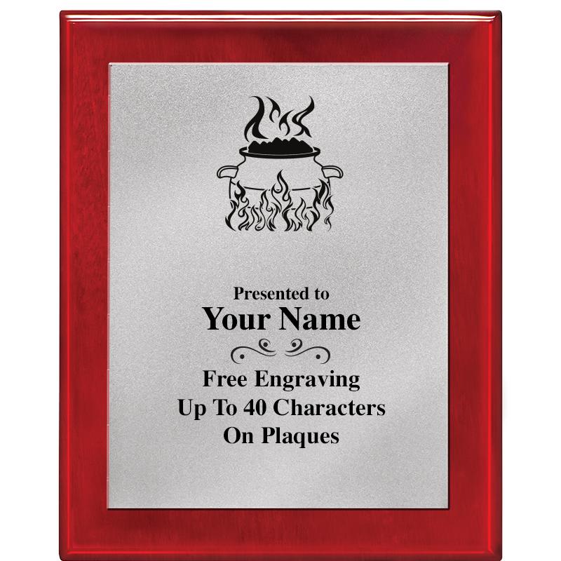 8X10 RW PIANO PLQ MATTE SV PLT