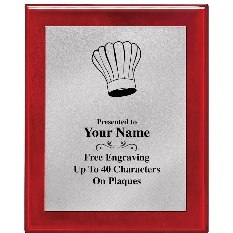 8X10 RW PIANO PLQ MATTE SV PLT