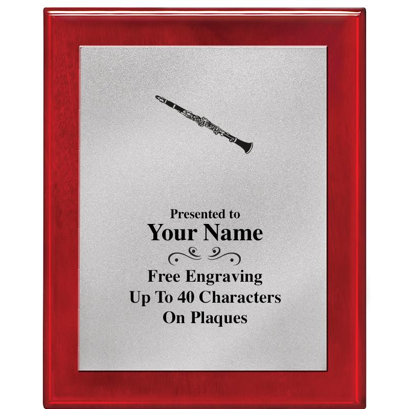 8X10 RW PIANO PLQ MATTE SV PLT