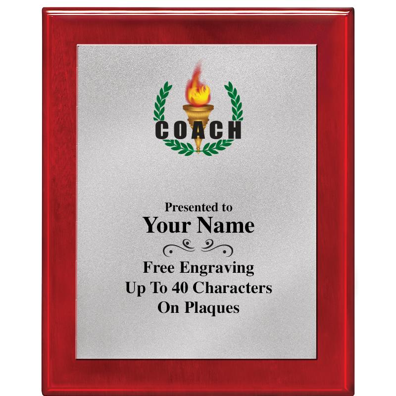 8X10 RW PIANO PLQ MATTE SV PLT