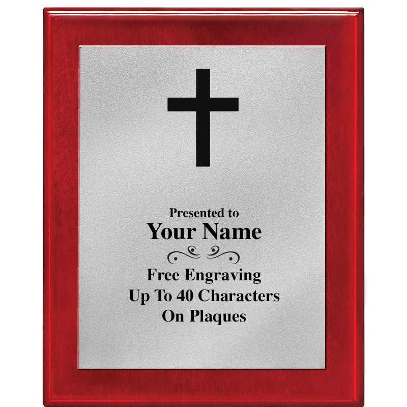 8X10 RW PIANO PLQ MATTE SV PLT