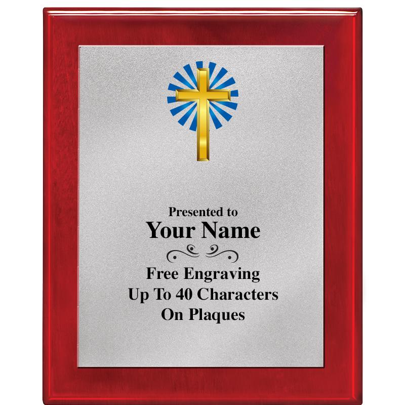 8X10 RW PIANO PLQ MATTE SV PLT