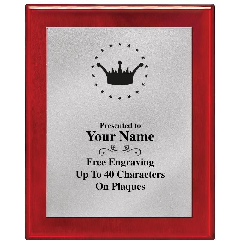 8X10 RW PIANO PLQ MATTE SV PLT