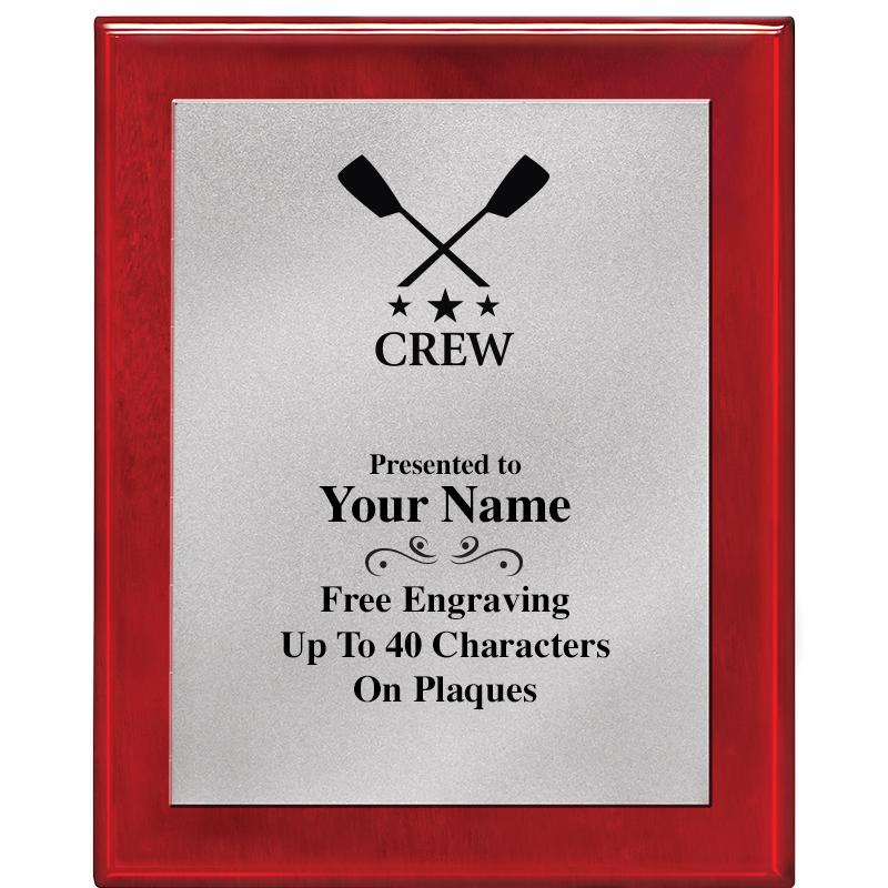 8X10 RW PIANO PLQ MATTE SV PLT