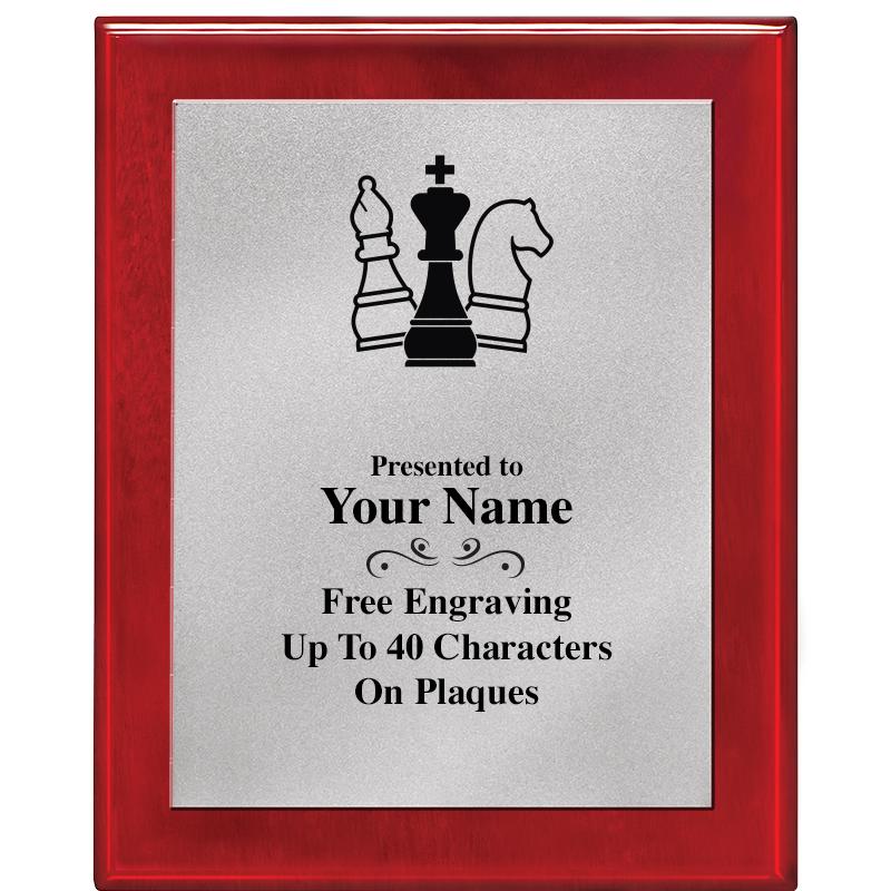 8X10 RW PIANO PLQ MATTE SV PLT