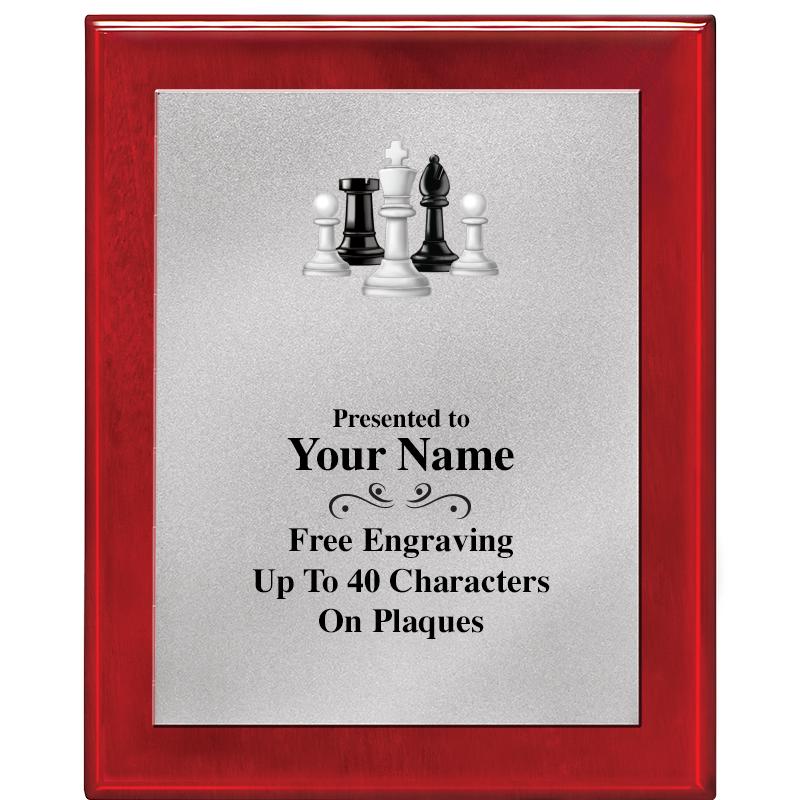 8X10 RW PIANO PLQ MATTE SV PLT