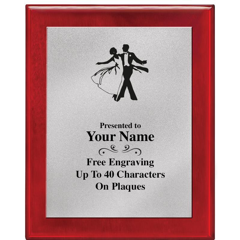 8X10 RW PIANO PLQ MATTE SV PLT