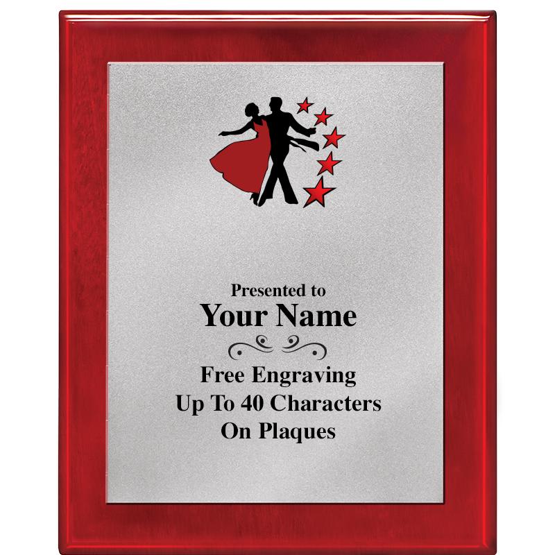 8X10 RW PIANO PLQ MATTE SV PLT