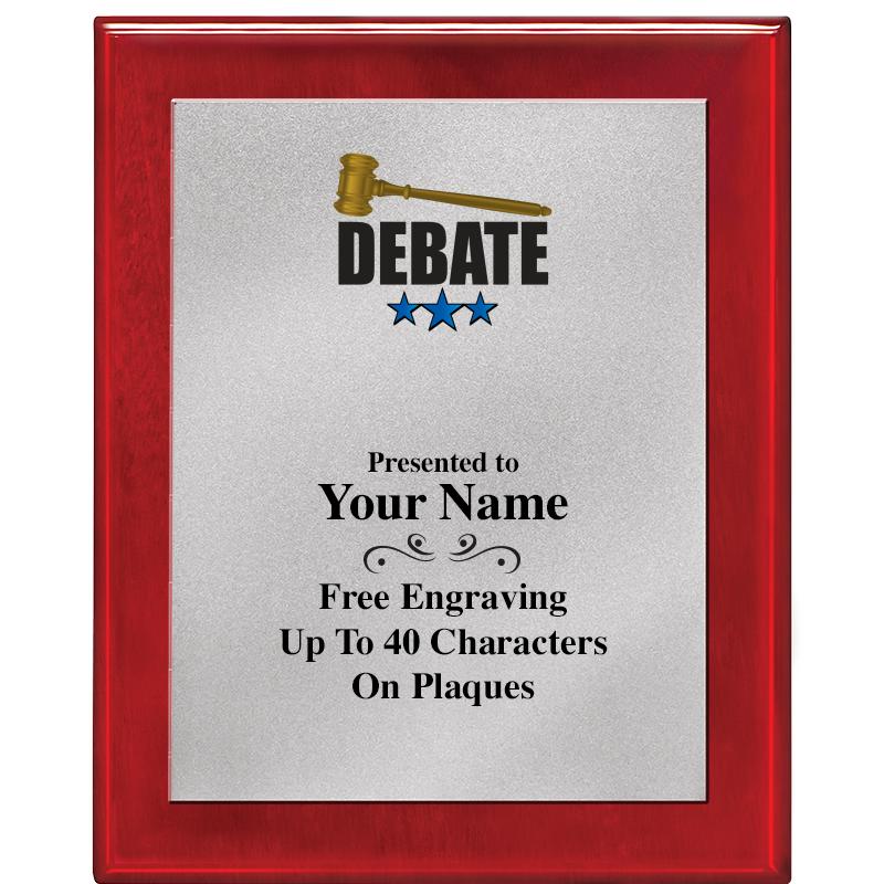 8X10 RW PIANO PLQ MATTE SV PLT