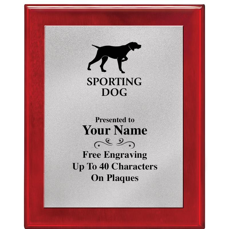 8X10 RW PIANO PLQ MATTE SV PLT