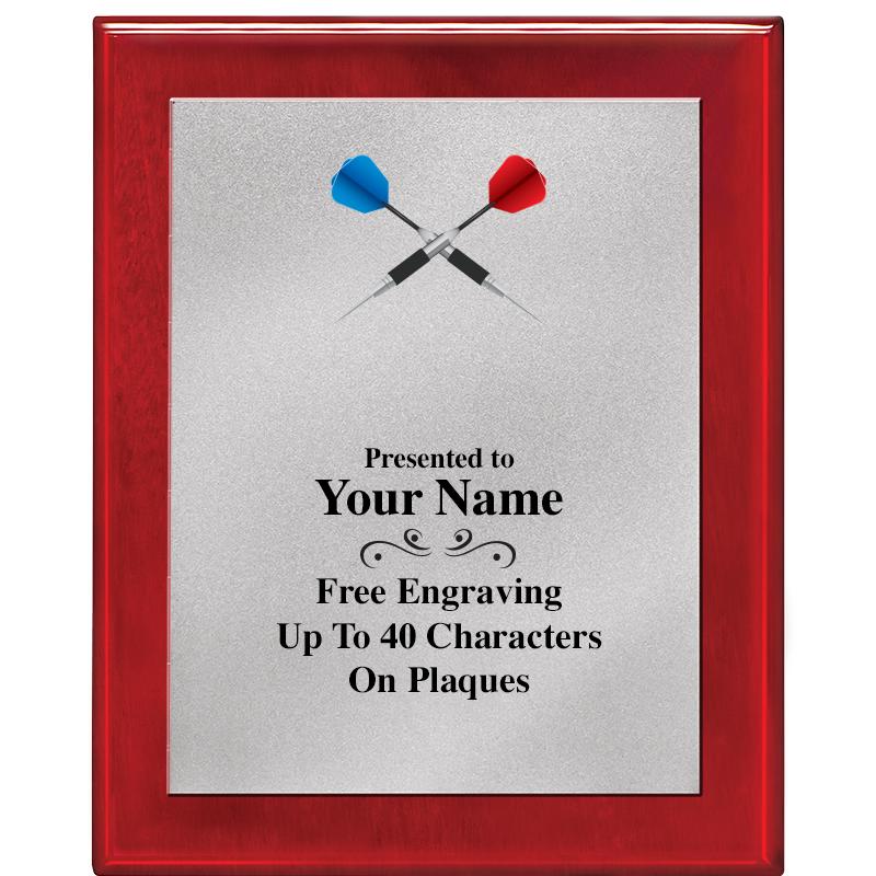 8X10 RW PIANO PLQ MATTE SV PLT