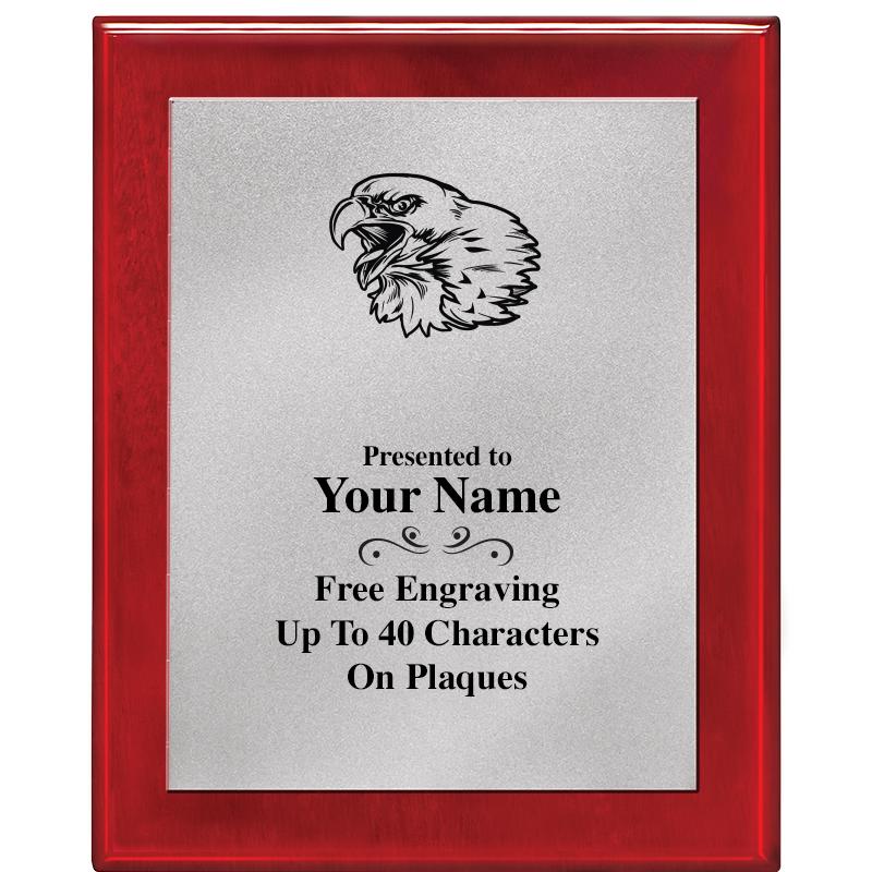 8X10 RW PIANO PLQ MATTE SV PLT