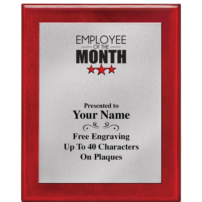 8X10 RW PIANO PLQ MATTE SV PLT