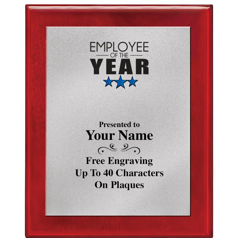 8X10 RW PIANO PLQ MATTE SV PLT