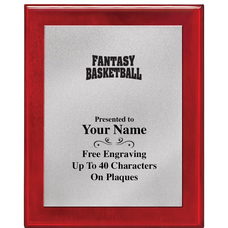 8X10 RW PIANO PLQ MATTE SV PLT