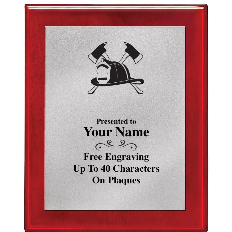 8X10 RW PIANO PLQ MATTE SV PLT