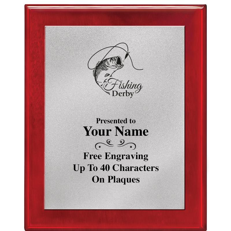 8X10 RW PIANO PLQ MATTE SV PLT