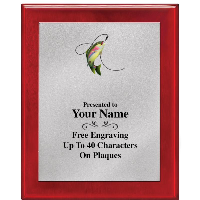 8X10 RW PIANO PLQ MATTE SV PLT