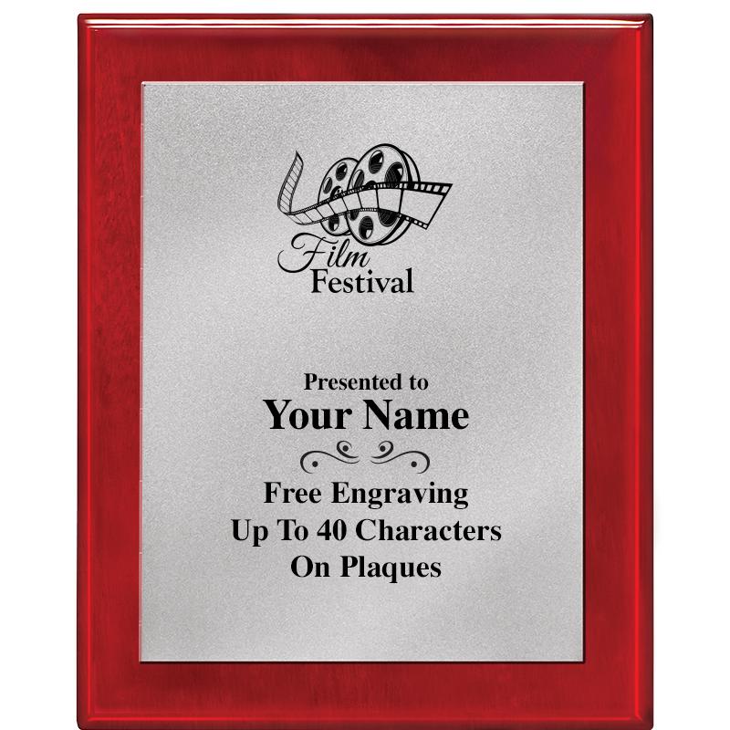 8X10 RW PIANO PLQ MATTE SV PLT