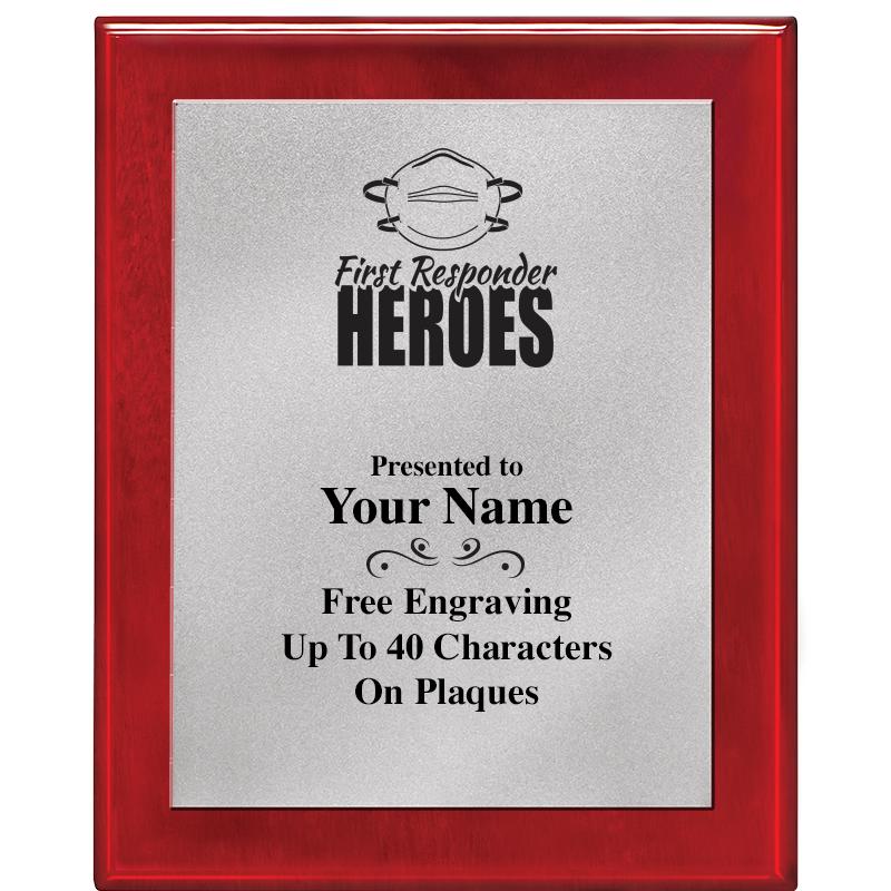 8X10 RW PIANO PLQ MATTE SV PLT