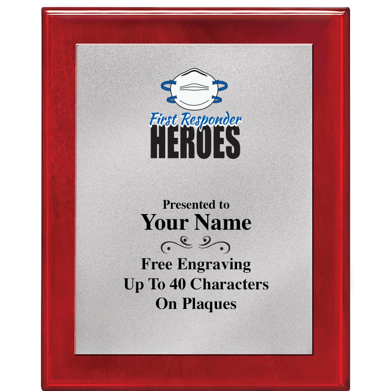 8X10 RW PIANO PLQ MATTE SV PLT