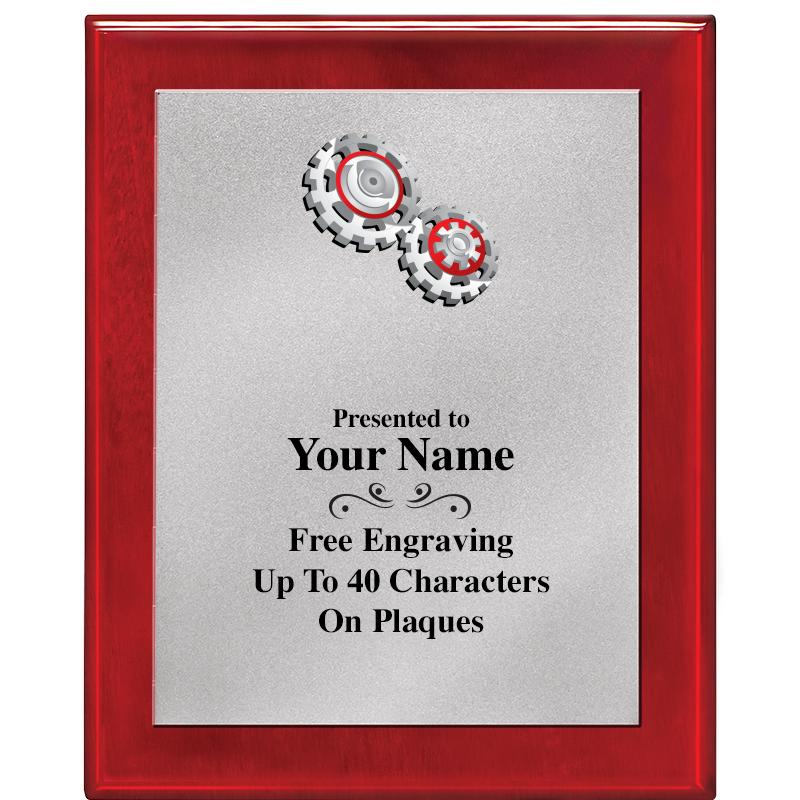 8X10 RW PIANO PLQ MATTE SV PLT