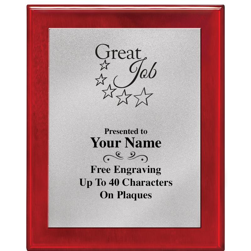 8X10 RW PIANO PLQ MATTE SV PLT