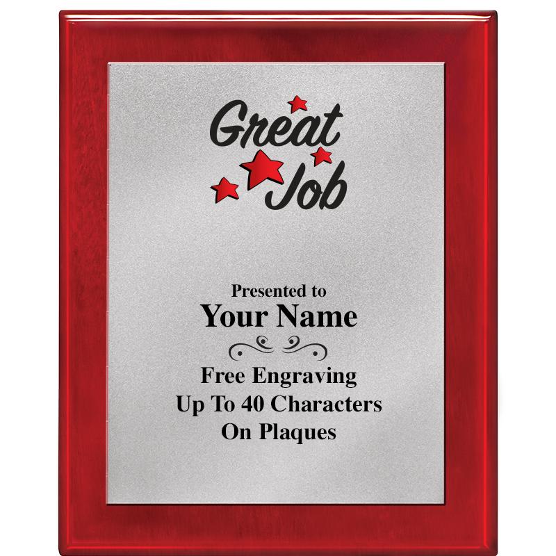 8X10 RW PIANO PLQ MATTE SV PLT