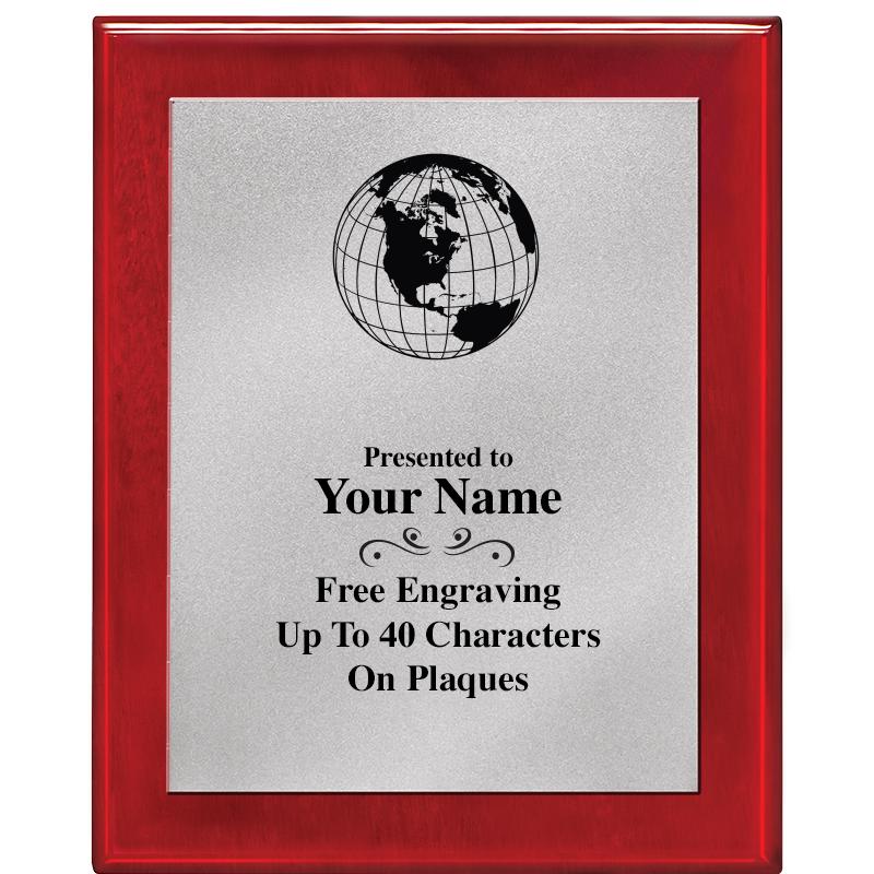 8X10 RW PIANO PLQ MATTE SV PLT