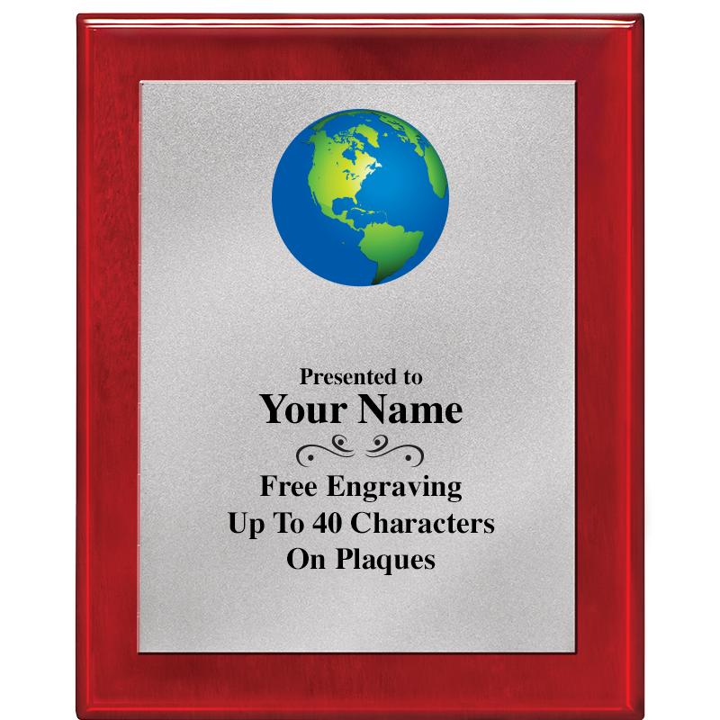 8X10 RW PIANO PLQ MATTE SV PLT