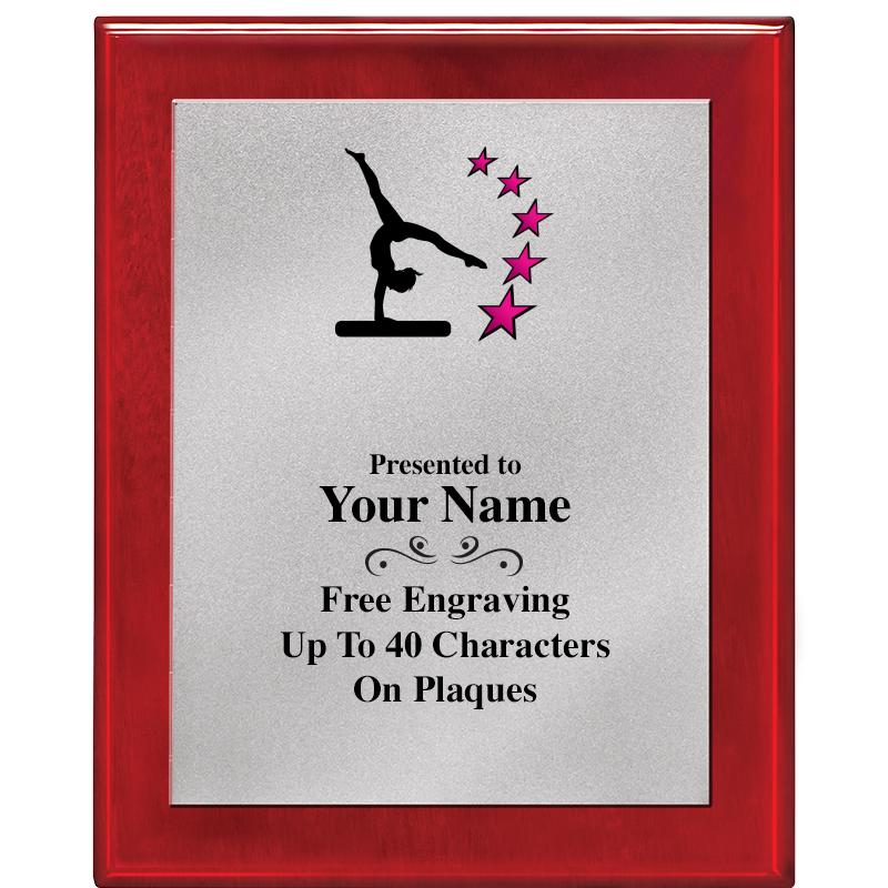 8X10 RW PIANO PLQ MATTE SV PLT