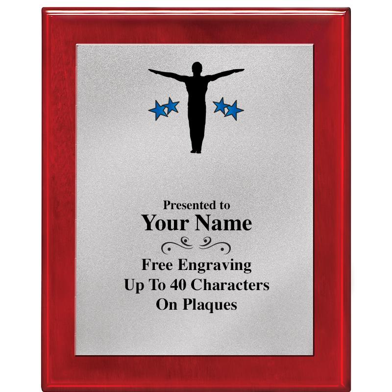 8X10 RW PIANO PLQ MATTE SV PLT