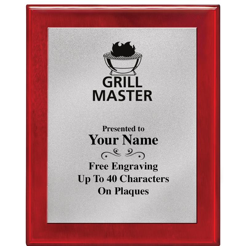 8X10 RW PIANO PLQ MATTE SV PLT