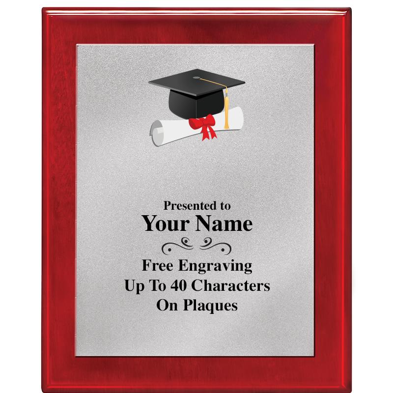 8X10 RW PIANO PLQ MATTE SV PLT