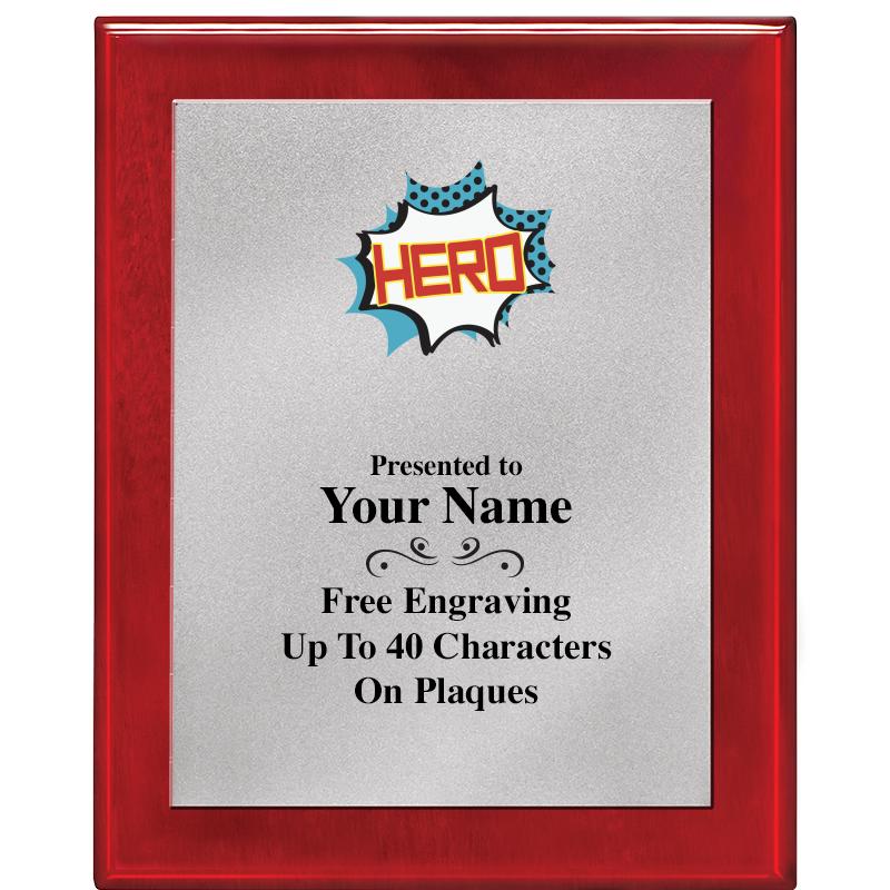 8X10 RW PIANO PLQ MATTE SV PLT