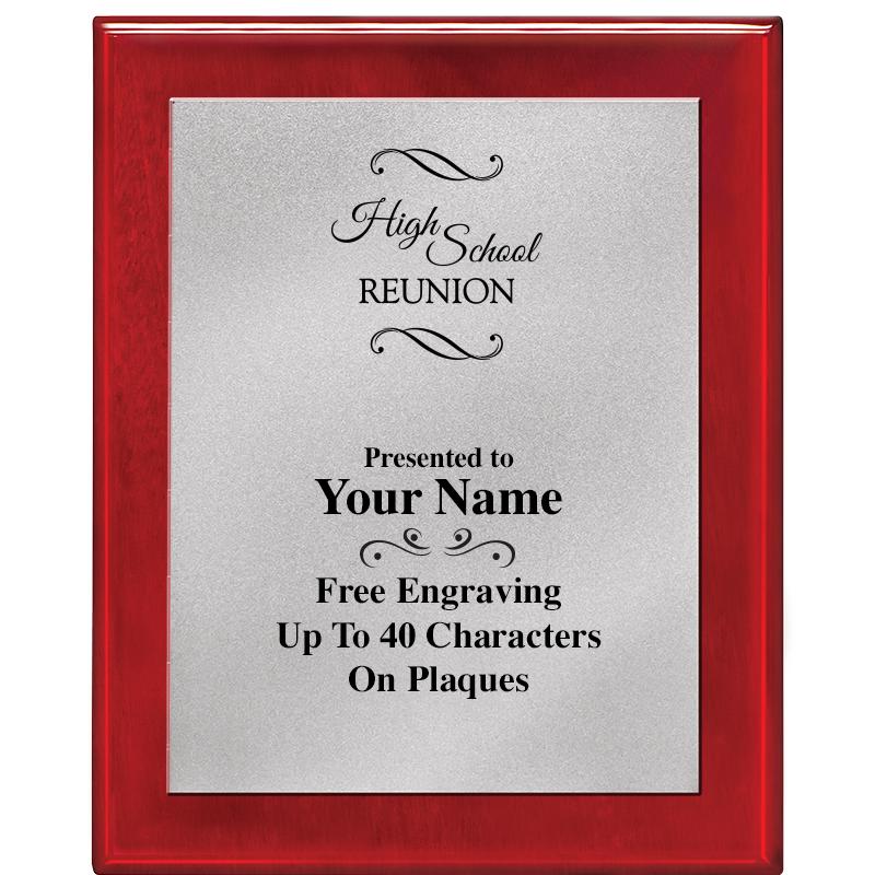 8X10 RW PIANO PLQ MATTE SV PLT