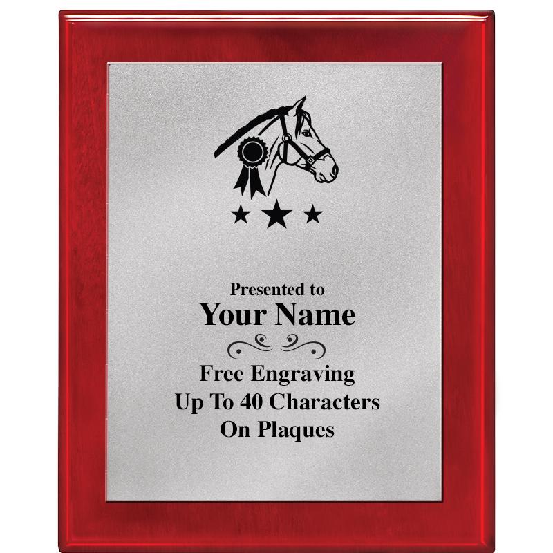 8X10 RW PIANO PLQ MATTE SV PLT