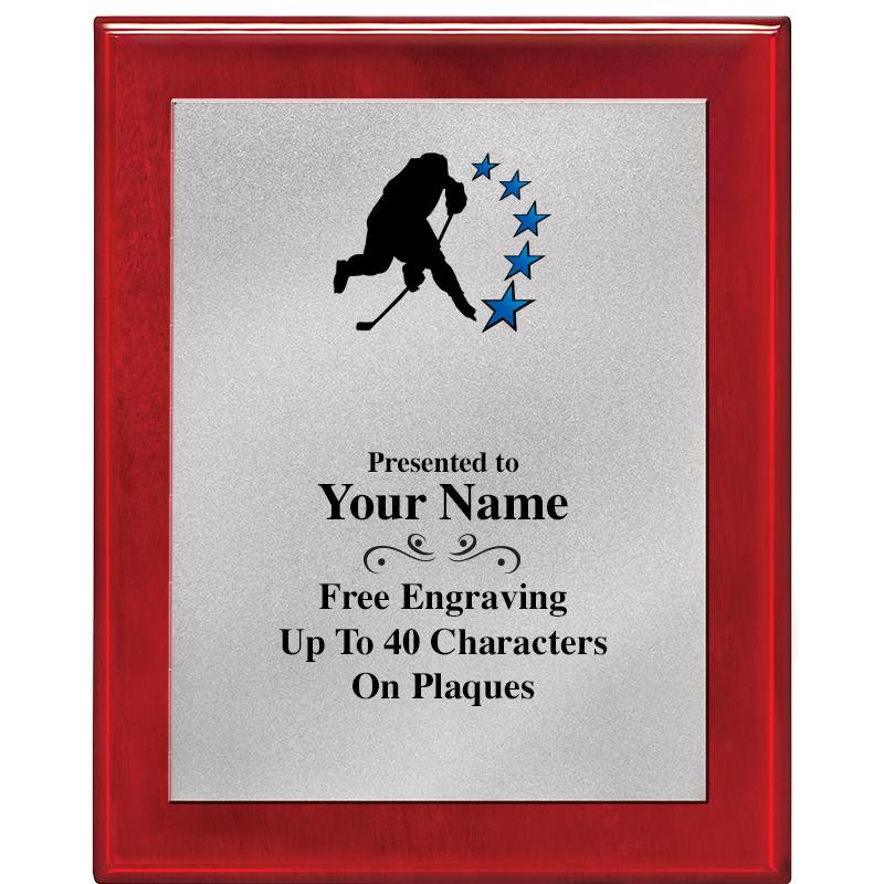 8X10 RW PIANO PLQ MATTE SV PLT