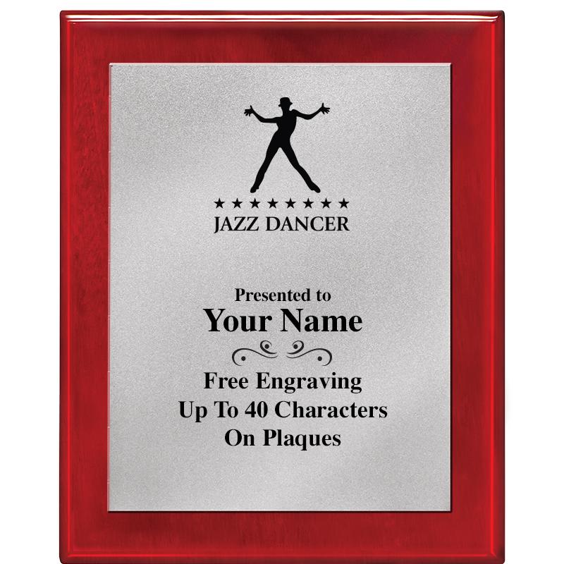 8X10 RW PIANO PLQ MATTE SV PLT