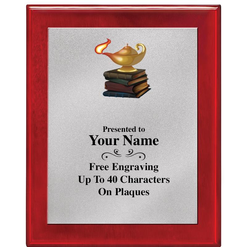 8X10 RW PIANO PLQ MATTE SV PLT