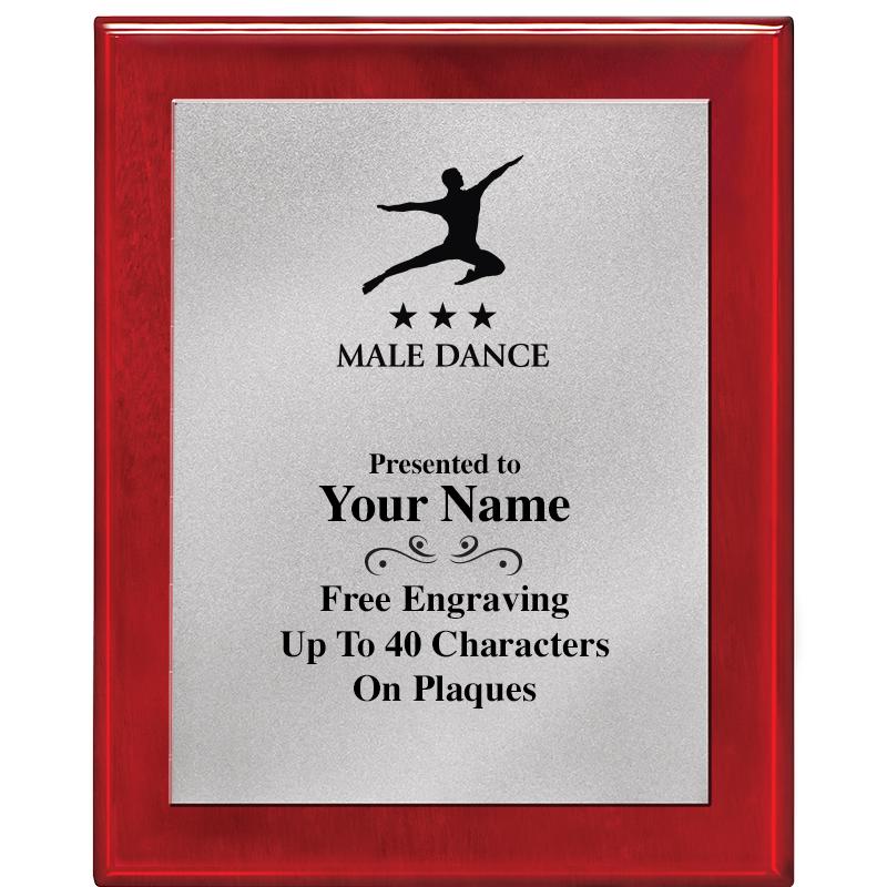 8X10 RW PIANO PLQ MATTE SV PLT