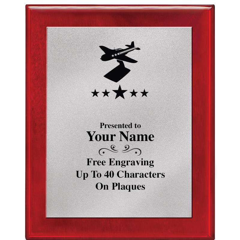 8X10 RW PIANO PLQ MATTE SV PLT