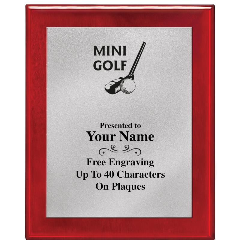 8X10 RW PIANO PLQ MATTE SV PLT